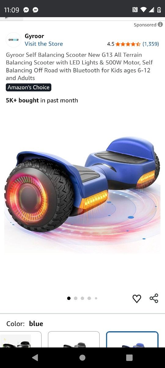 Gyroor G13 Hoverboard