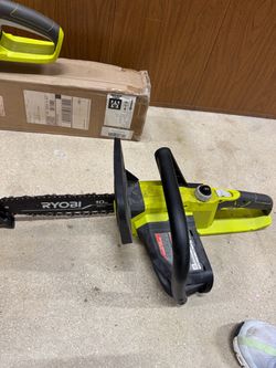 Ryobi 10-Inch Cordless Chainsaw