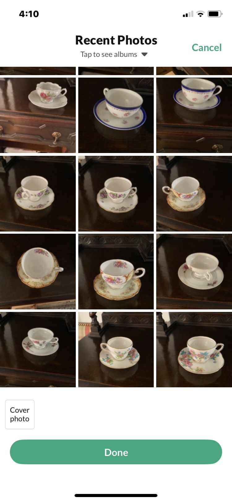 Collection Of Antique Tea Set $150 For All Or $15 Each