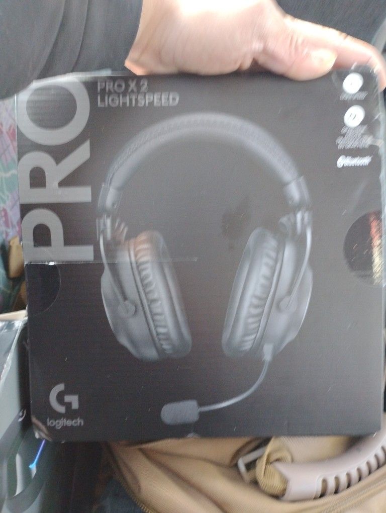 Logitech Pro X2 Light Speed Headphones !!Brand New!!!