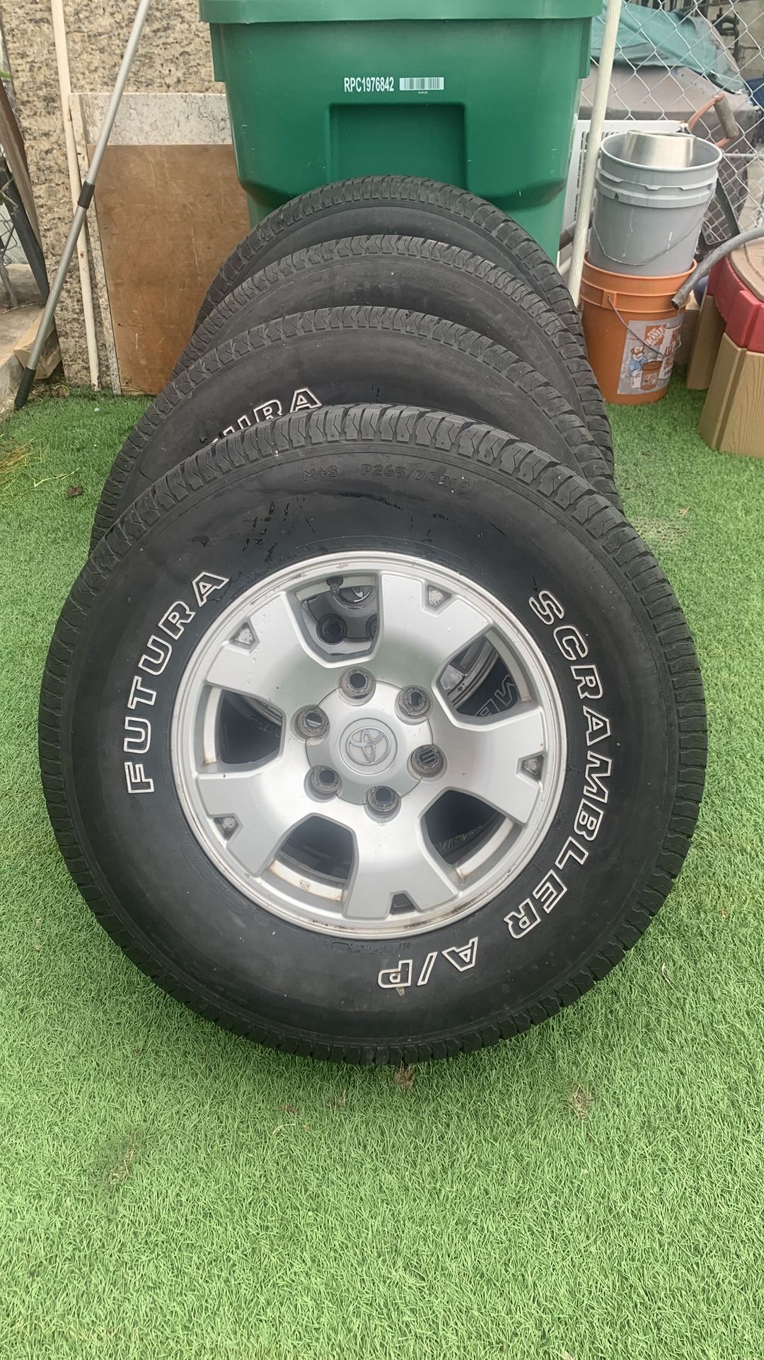 Wells And Tires Toyota Tacoma 265/70/16 $280