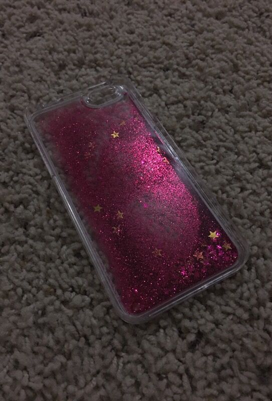 IPhone 6/6s Glitter Case pink