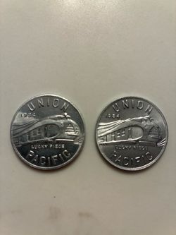 1934 Worlds Fair Lucky pieces