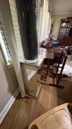 Glass Plant Stands-Set Of 2