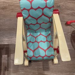 Our Generation Clip On High Chair