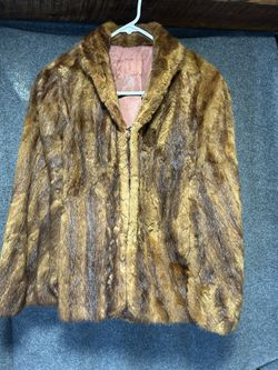 Vintage Fur Cape