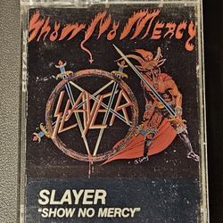 Slayer Show No Mercy Cassette