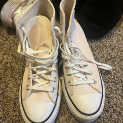 Pink High Top Converse 