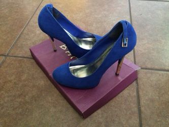 Blue heels
