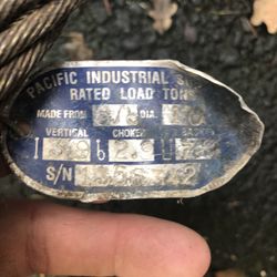 5/8 Wire Rope 10 Ft