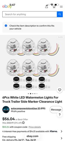 Truck lights