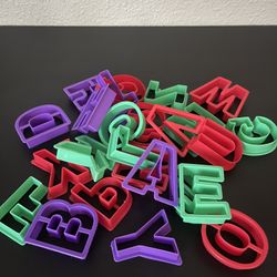 Cookie Cutters / Letter Cutters 
