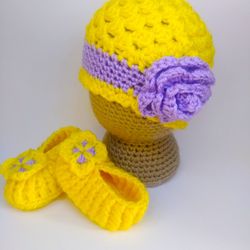 Cute Baby Crochet Set