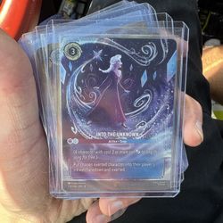 Lorcana Reign Of Jafar “Into The Unknown” ENCHANTED CARD