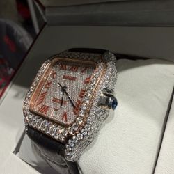 Moissanite Watch 
