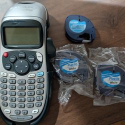 Handheld Dymo LetraTag Label Printer