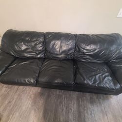 Leather Couch 