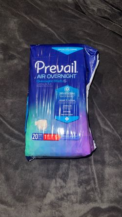 Prevail Air overnight briefs! 20 Count And Super Expensive Yall! 