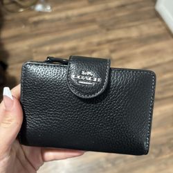 Authentic Coach Leather Wallet 