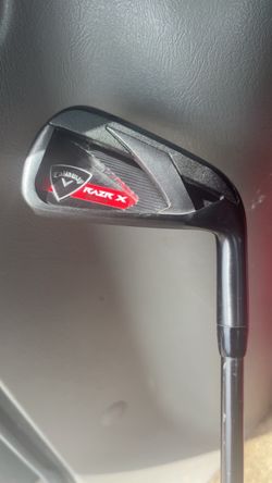 Callaway Razr X Black 6 Iron R Flex Callaway Grip and Shaft
