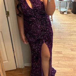 Purple Dress SHEIN 
