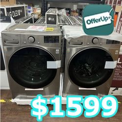 New LG Washer Dryer Set 3600 Series NO DENT NO SCRATCHES!!