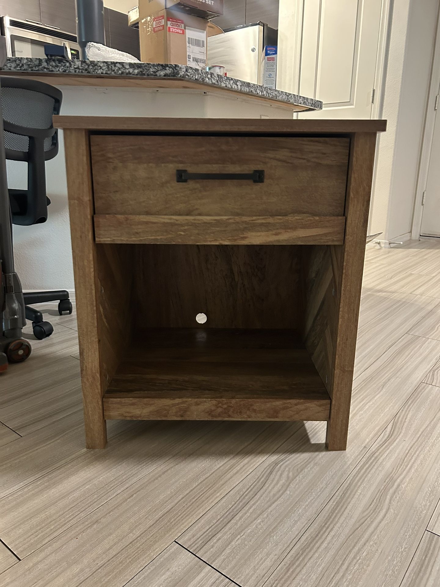 Nightstand - Wood Finish
