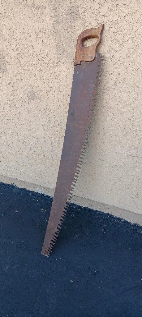 Vintage Hand Saw