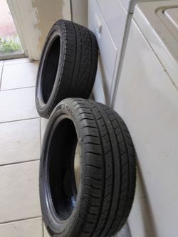 205 50 r 17 in fair condition $20 for both