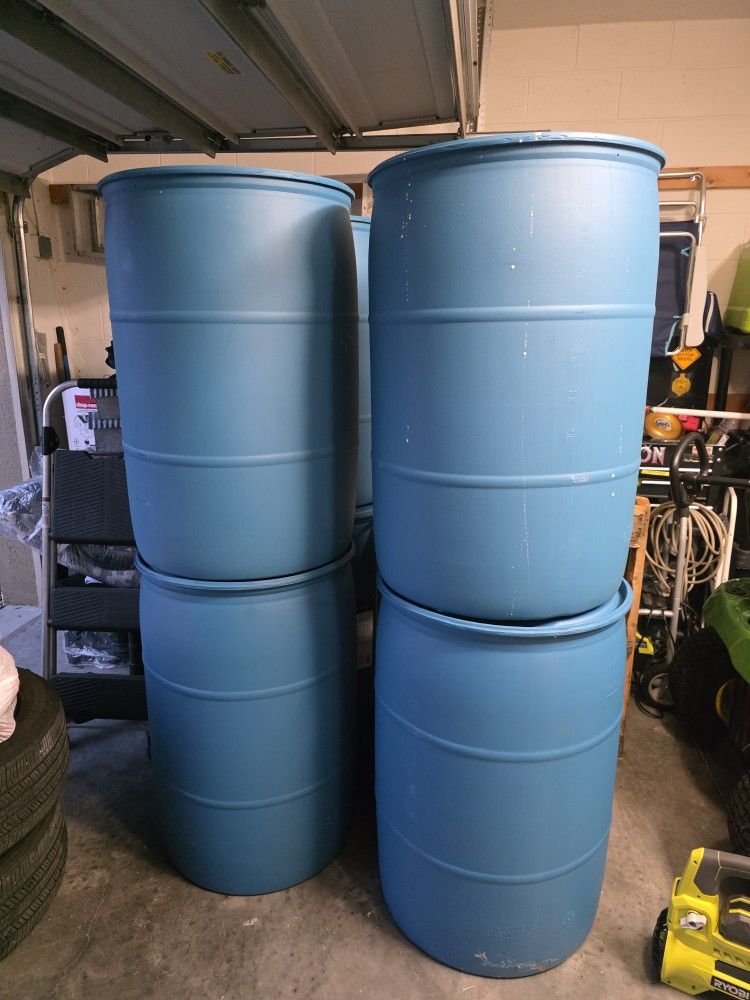 55 Galón Plastic Drum