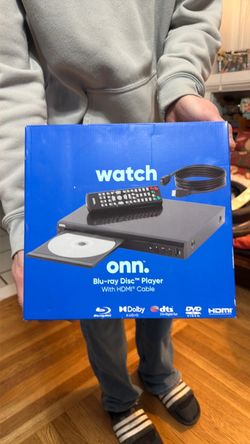 Onn Blu-ray Disc Player with HDMI Cable