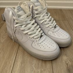 Nike Air Force 1 High White Neutral Grey - Size 9.5