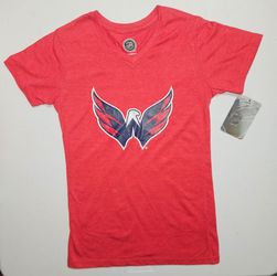 Washington Capitals NHL V-Neck T-Shirt size Xl
