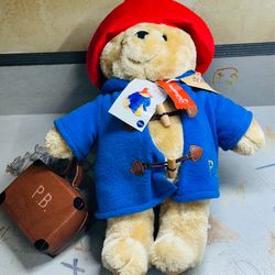 Paddington Bear  13 “ Soft and Cuddly “B-3 new