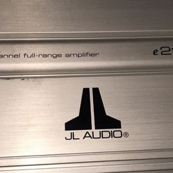 Jl Audio 2 Chanel Full Range Amplifier 