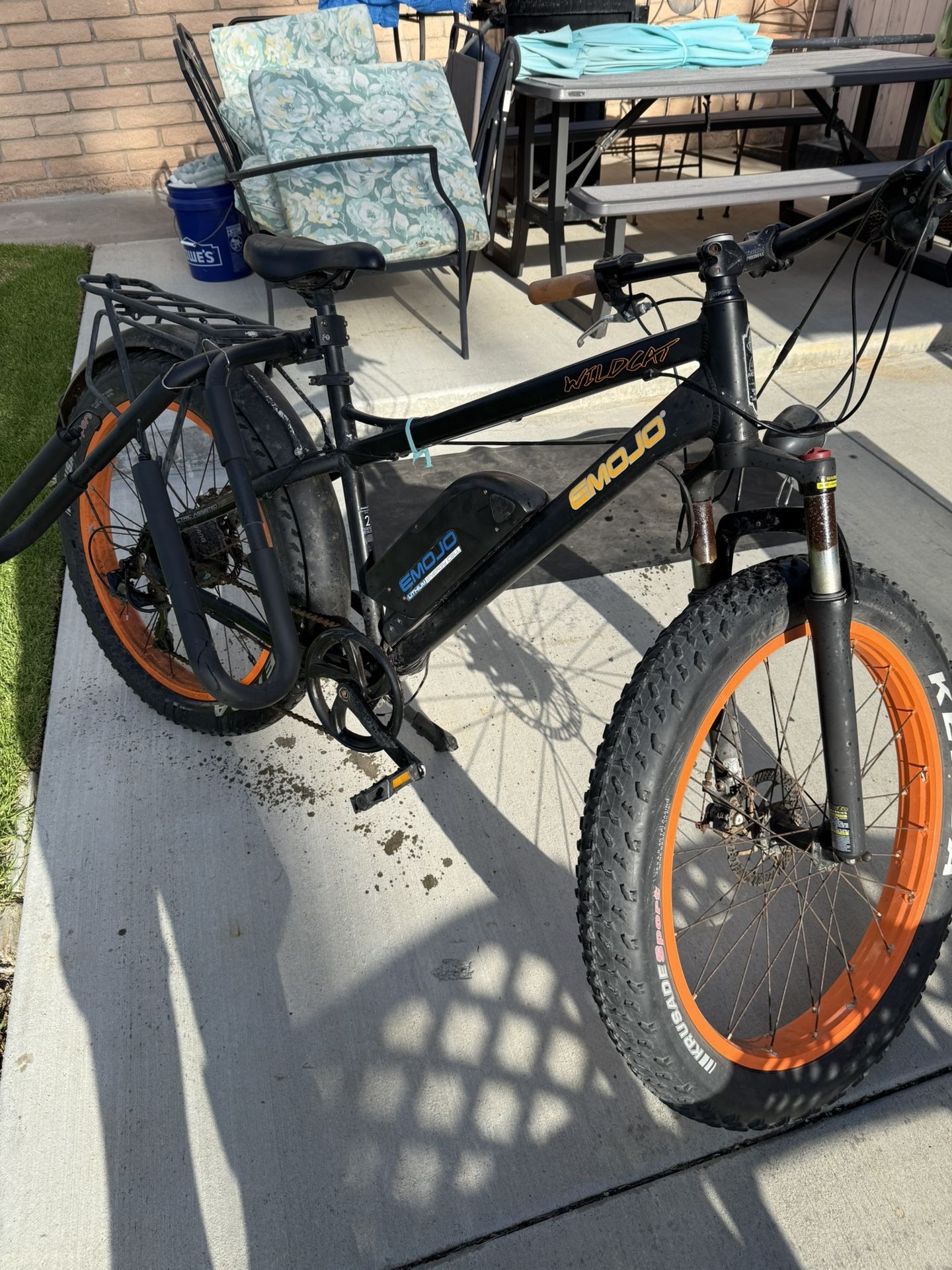 Emojo Wildcat Fat Tire Ebike 