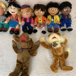The Puzzle Place Plush Dolls