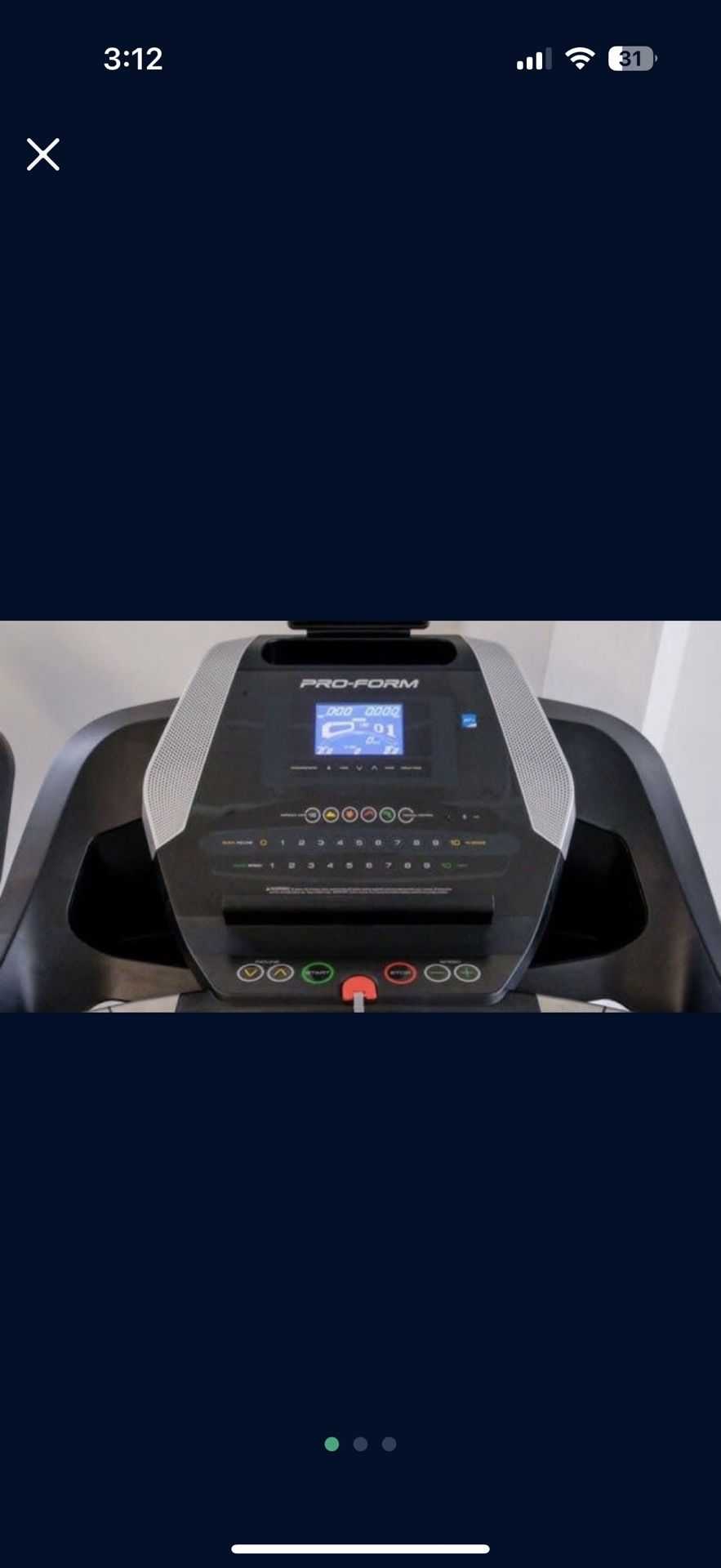 Proform 505 CST Broken Treadmill