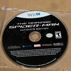 The Amazing Spider-Man -- Ultimate Edition (Nintendo Wii U, 2013) Disc Only