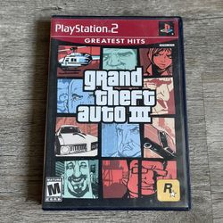 Grand Theft Auto III GTA 3 - PlayStation 2 PS2