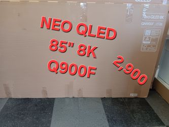SAMSUNG 85"INCH NEO QLED 8K Q900F