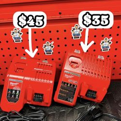 Milwaukee M12 and M18 12-Volt/18-Volt Lithium-Ion Multi-Voltage Battery Charger