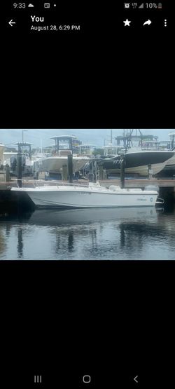1996  23ft Ocean Master One Owner 150hours Water Ready
