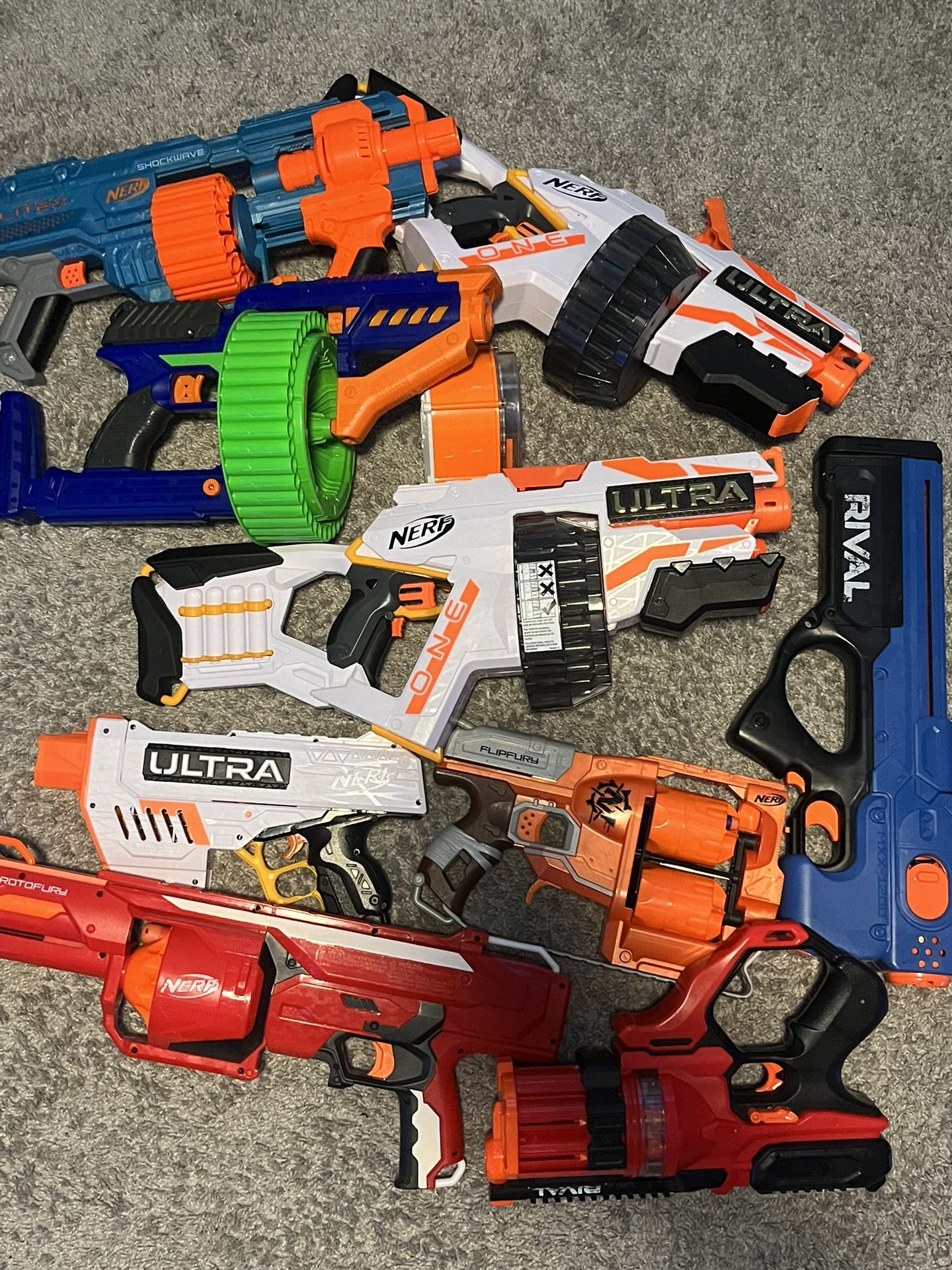 Toy Nerf Gun Collection  