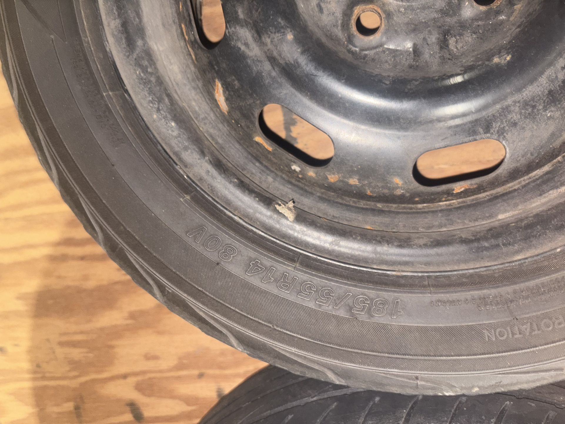 4x100 Steel Wheels