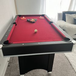 Pool Table With Tennis Board