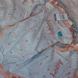 Baby Girl 4 Pack Onesies