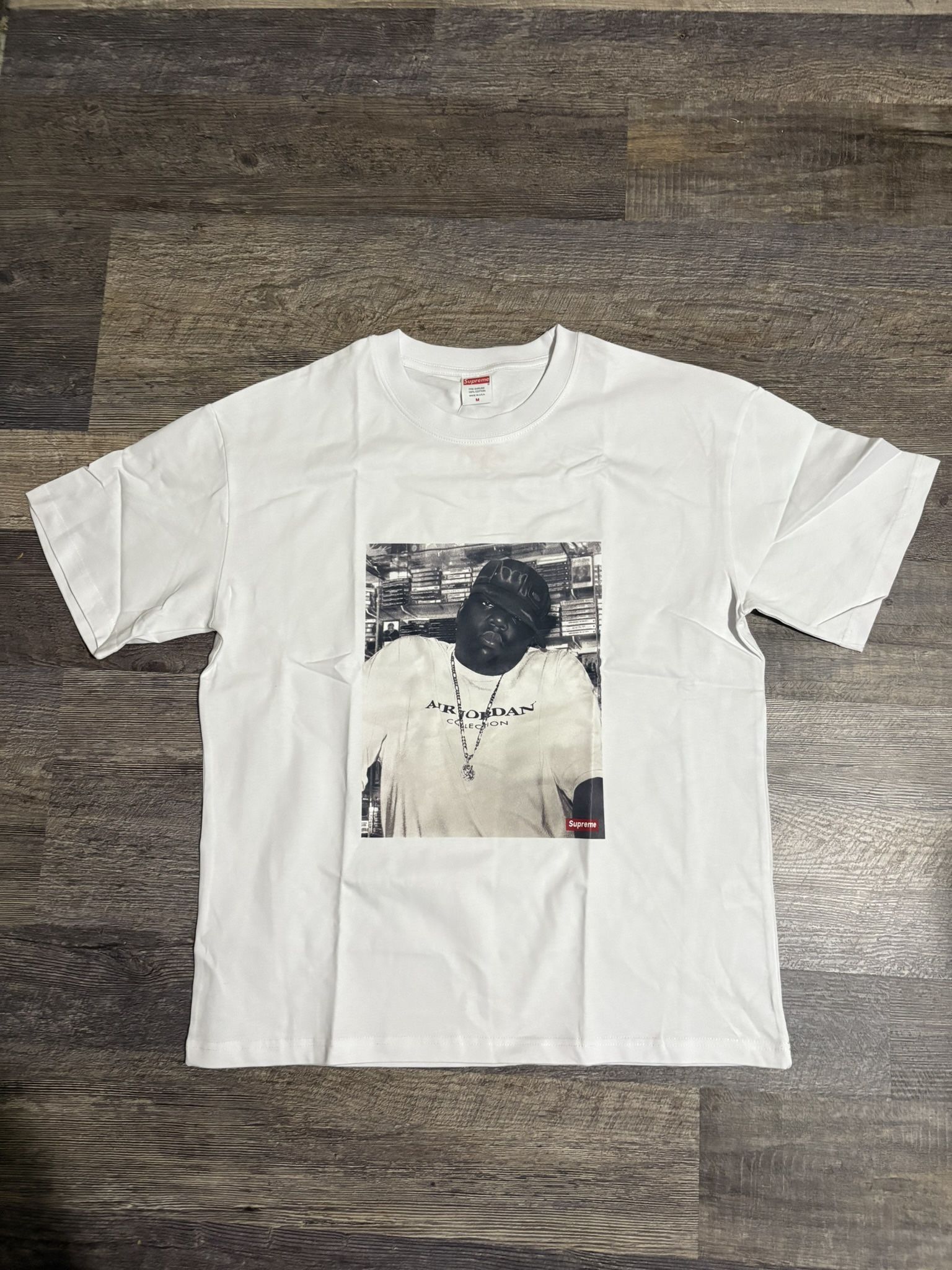 Supreme X Air Jordan Biggie T Shirt
