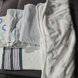 Baby Boy Receiving Blankets 