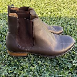 Wills Vegan Store Chelsea Luxe Brown Boot  Size 46